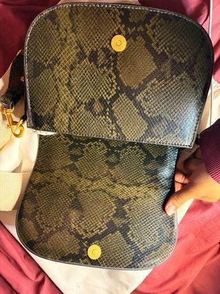 Bolso Zara efecto piel serpiente Nuevo