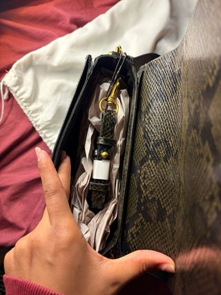 Bolso Zara efecto piel serpiente Nuevo