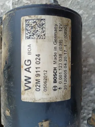 Motor de arranque VW AG 02M 911 024