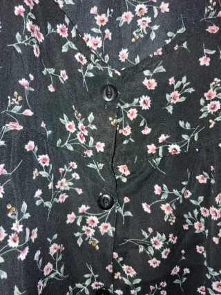 Vestito lungo floreale tg xl