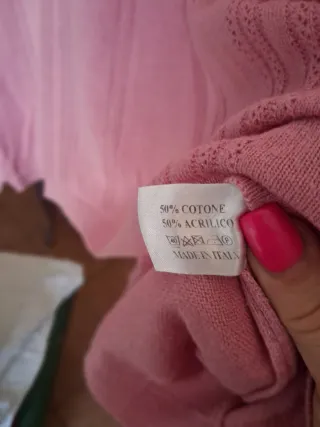 Maglietta donna rosa con colletto