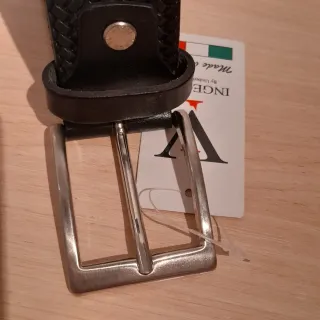 Cinturón de Piel Hombre 120cm