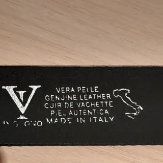 Cinturón de Piel Hombre 120cm