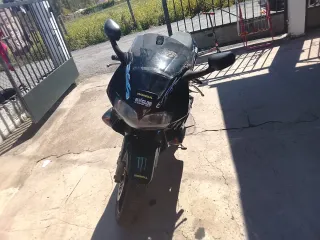 Honda VFR 800 cc Moto Deportiva Negra
