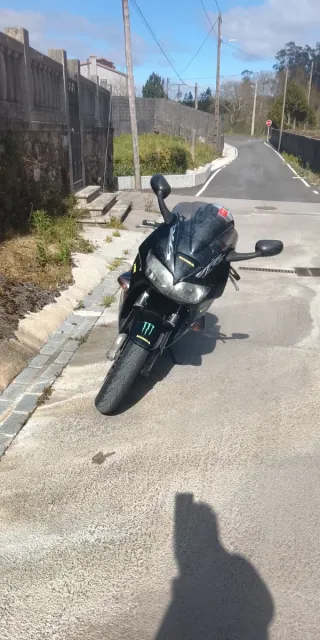 Honda VFR 800 cc Moto Deportiva Negra