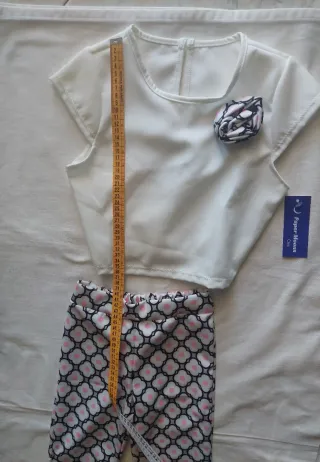 Set bambina top + pantaloni Paper Moons Chic
