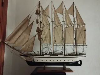 Maqueta velero Juan Sebastián Elcano