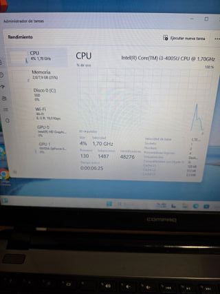 Ordenador Portátil HP INTEL ICORE 3 , 8RAM