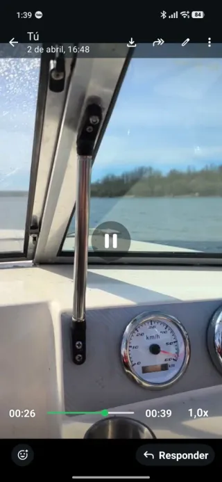 Lancha wakeboard Honda