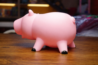 Porta-monete maialino stile Hamm Toy Story kawaii