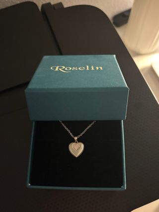 Colgante Corazón Roselin Plata