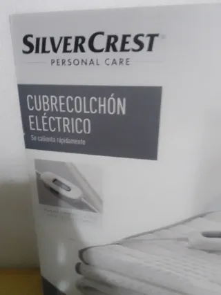 Cubre colchón eléctrico SilverCrest 150x80cm