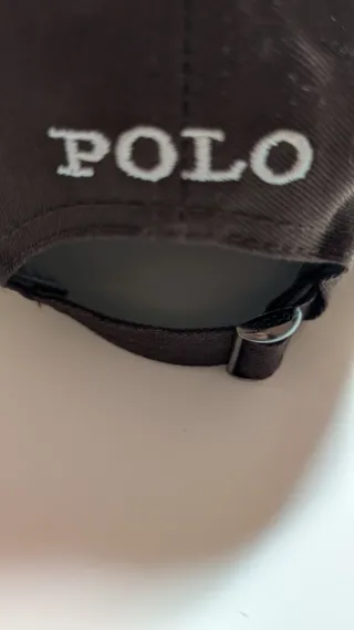 (2) Gorras Polo Ralph Lauren Beige y Marrón