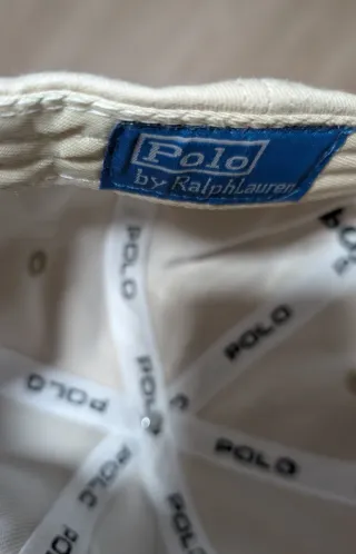 (2) Gorras Polo Ralph Lauren Beige y Marrón