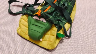 Bolso Mochila Samsonite infantil Cocodrilo