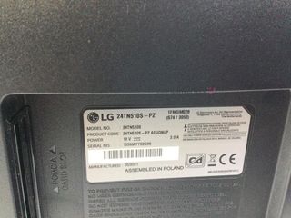 televisor led 24” lg 24tn510s