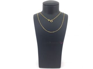 cadena oro 18k 20cm