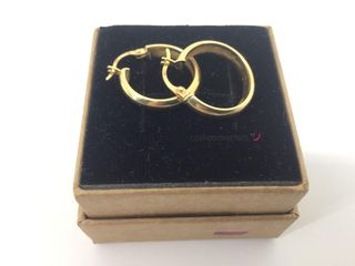 argollas oro 18k