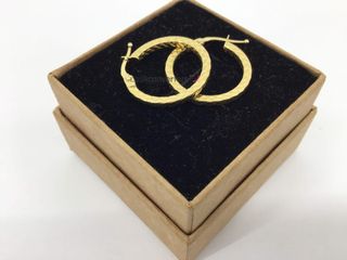 argollas oro 18k