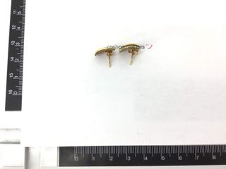 pendientes oro 18k con piedra