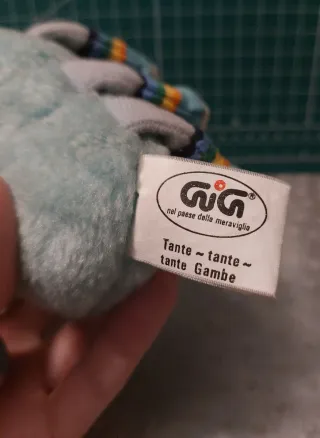 Peluche Ragno GIG azzurro con scarpe