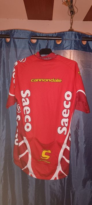 Maillot Ciclismo Vintage Saeco Cannondale
