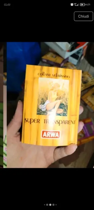 Lotto 62 paia collant donna ARWA vintage nuove