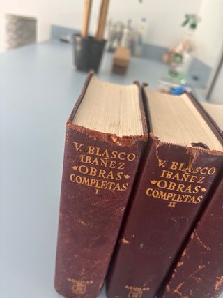 Obras completas Vicente Blasco Ibañez - 3 Tomos