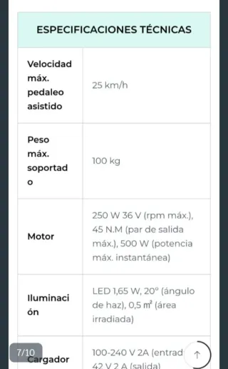 Bicicleta Eléctrica Negra