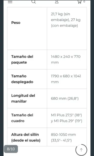 Bicicleta Eléctrica Negra