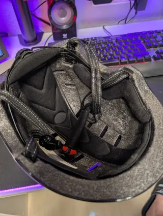 Casco Bici/Patín con Luz Trasera y delantera LED