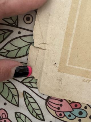 Litografía Escudo España Preconstitucional