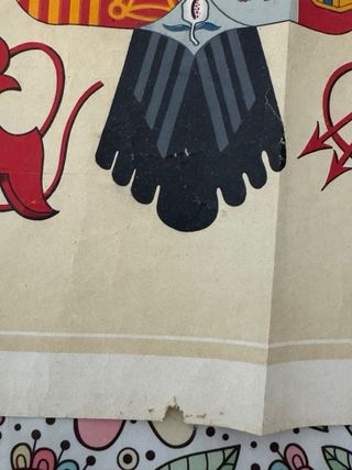 Litografía Escudo España Preconstitucional