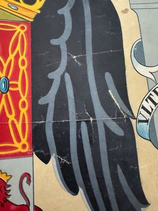 Litografía Escudo España Preconstitucional