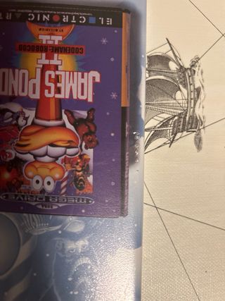 James pond 2 sega megadrive