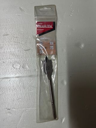 Lote 7 brocas planas Craftomat caja