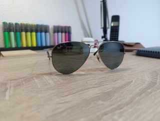 Gafas Ray-Ban Originales Aviator Plata