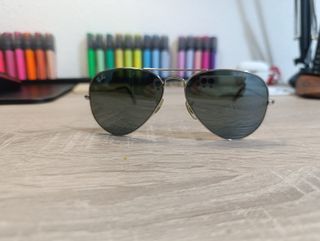 Gafas Ray-Ban Originales Aviator Plata