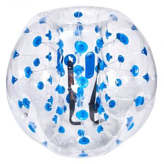 Bola Inflable de Choque 1-Pack, Bolas Zorb Sumo de 4FT/1.2M para Adolescentes y Adultos, Bolas de Burbuja Humana de PVC de 0.8mm de Grosor para Juegos de Equipo al Aire Libre, Juguetes de Choque p...