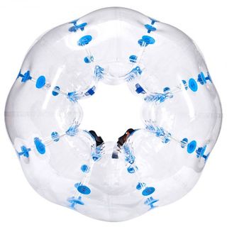 Bola Inflable de Choque 1-Pack, 5FT/1.5M Bolas Zorb Sumo para Adolescentes y Adultos, Bolas de Burbuja Humana de PVC de 0.8mm de Grosor para Juegos de Equipo al Aire Libre, Juguetes de Choque para...