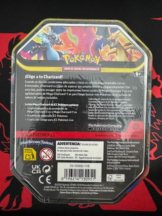 Lata Pokémon Mega Charizard EX