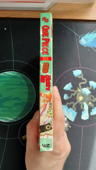 Mangas One piece inglés, tomos 7, 9 y 10