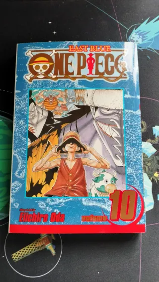 Mangas One piece inglés, tomos 7, 9 y 10