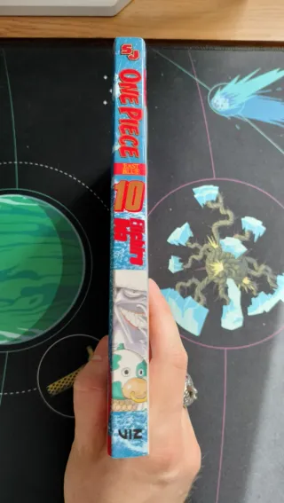 Mangas One piece inglés, tomos 7, 9 y 10