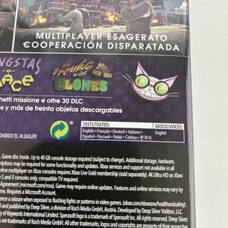 SAINTS ROW THE THIRD REMASTERED XBOX ONE SERIES X