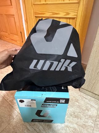 Casco Moto Jet Negro Unik (M)