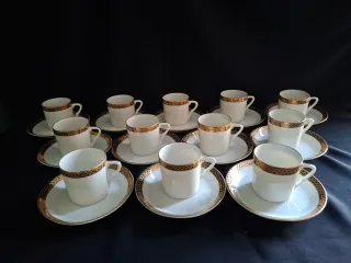 JUEGO DE CAFÉ 12 SERVICIOS C.P. LIMOGES