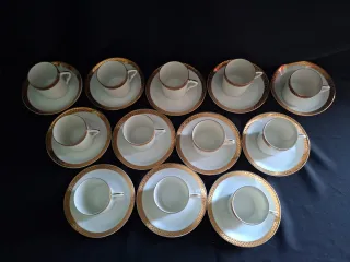 JUEGO DE CAFÉ 12 SERVICIOS C.P. LIMOGES