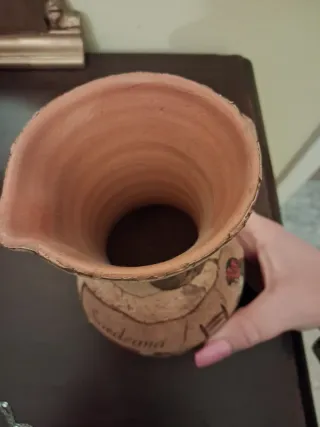 Boccale in sughero e terracotta