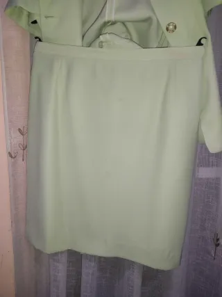 Traje de fiesta verde mujer T46